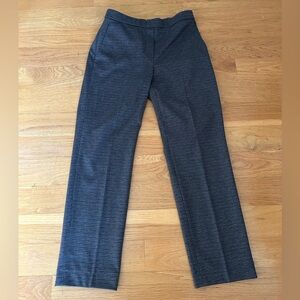 Theory Gray Straight Leg Pants